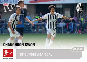 2019-20 Topps Now Bundesliga English #7 Kwon Chang-hoon Front