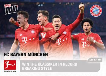 2019-20 Topps Now Bundesliga English #50 FC Bayern München Front