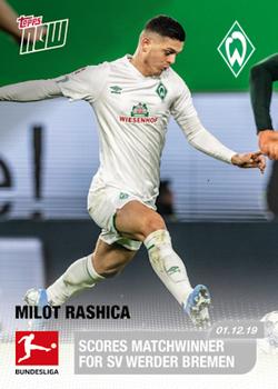 2019-20 Topps Now Bundesliga English #56 Milot Rashica Front