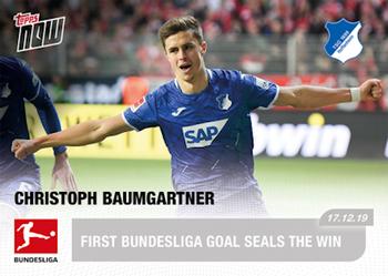 2019-20 Topps Now Bundesliga English #71 Christoph Baumgartner Front
