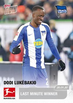 2019-20 Topps Now Bundesliga English #106 Dodi Lukebakio Front