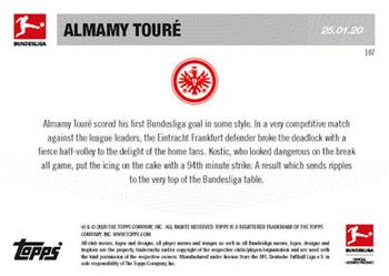 2019-20 Topps Now Bundesliga English #107 Almamy Toure Back