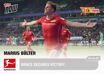 2019-20 Topps Now Bundesliga English #119 Marius Bulter Front