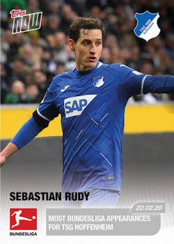 2019-20 Topps Now Bundesliga English #128 Sebastian Rudy Front