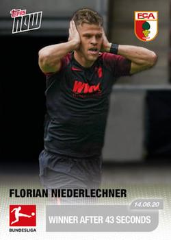 2019-20 Topps Now Bundesliga English #177 Florian Niederlechner Front