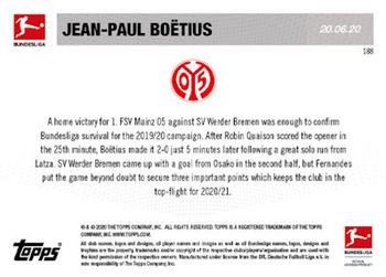 2019-20 Topps Now Bundesliga English #188 Jean-Paul Boëtius Back