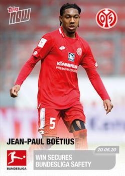 2019-20 Topps Now Bundesliga English #188 Jean-Paul Boëtius Front