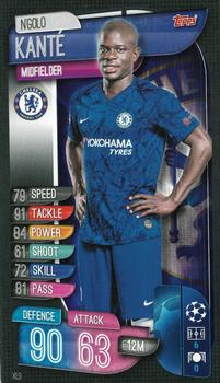 2019-20 Topps Match Attax UEFA Champions League UK - XL Limited Edition #XL9 N'Golo Kante Front
