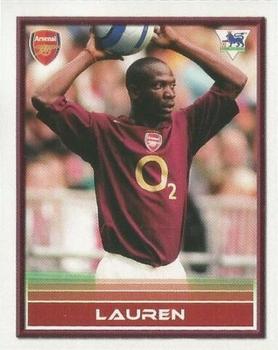 2005-06 Merlin FA Premier League Sticker Quiz Collection #4 Lauren Front