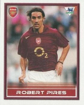 2005-06 Merlin FA Premier League Sticker Quiz Collection #11 Robert Pires Front