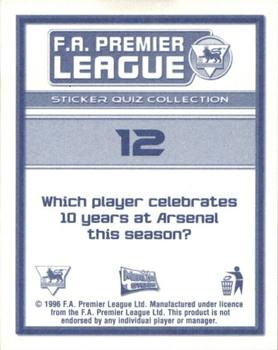 2005-06 Merlin FA Premier League Sticker Quiz Collection #12 Dennis Bergkamp Back
