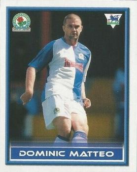 2005-06 Merlin FA Premier League Sticker Quiz Collection #36 Dominic Matteo Front