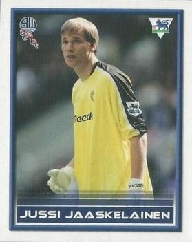 2005-06 Merlin FA Premier League Sticker Quiz Collection #50 Jussi Jaaskelainen Front