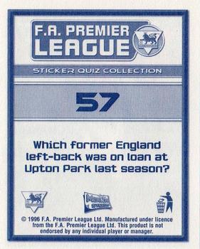 2005-06 Merlin FA Premier League Sticker Quiz Collection #57 Chris Powell Back