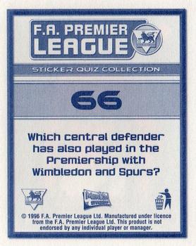 2005-06 Merlin FA Premier League Sticker Quiz Collection #66 Chris Perry Back