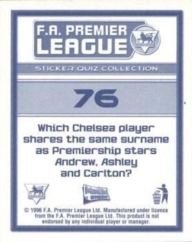 2005-06 Merlin FA Premier League Sticker Quiz Collection #76 Joe Cole Back
