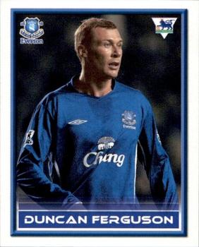 2005-06 Merlin FA Premier League Sticker Quiz Collection #89 Duncan Ferguson Front