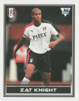 2005-06 Merlin FA Premier League Sticker Quiz Collection #91 Zat Knight Front