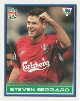 2005-06 Merlin FA Premier League Sticker Quiz Collection #116 Steven Gerrard Front