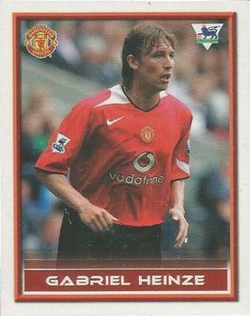 2005-06 Merlin FA Premier League Sticker Quiz Collection #134 Gabriel Heinze Front
