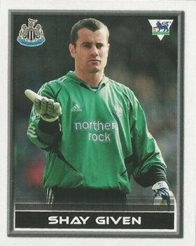 2005-06 Merlin FA Premier League Sticker Quiz Collection #162 Shay Given Front