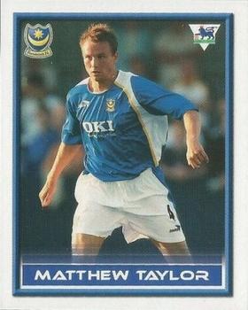 2005-06 Merlin FA Premier League Sticker Quiz Collection #165 Matthew Taylor Front
