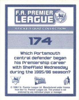 2005-06 Merlin FA Premier League Sticker Quiz Collection #174 Dejan Stefanovic Back