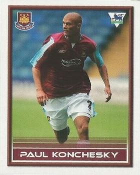 2005-06 Merlin FA Premier League Sticker Quiz Collection #210 Paul Konchesky Front