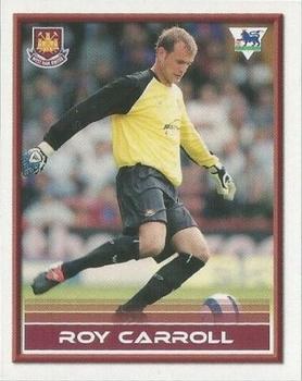 2005-06 Merlin FA Premier League Sticker Quiz Collection #213 Roy Carroll Front