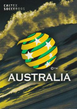 2016-17 Tap 'N' Play Football Australia #01 Caltex Socceroos Logo Front