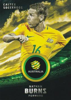 2016-17 Tap 'N' Play Football Australia #02 Nathan Burns Front