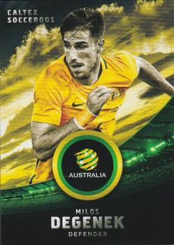 2016-17 Tap 'N' Play Football Australia #04 Milos Degenek Front