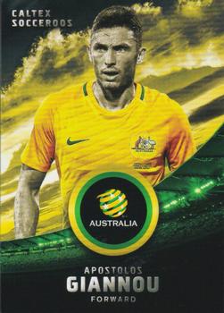 2016-17 Tap 'N' Play Football Australia #05 Apostolos Giannou Front