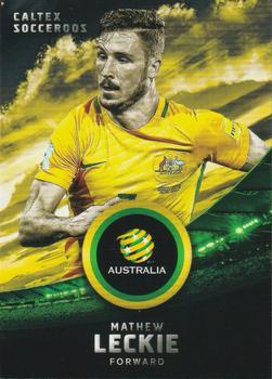 2016-17 Tap 'N' Play Football Australia #09 Mathew Leckie Front
