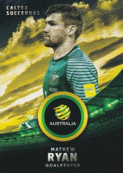 2016-17 Tap 'N' Play Football Australia #16 Mathew Ryan Front