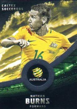 2016-17 Tap 'N' Play Football Australia - Silver Parallel #02 Nathan Burns Front