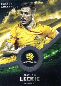 2016-17 Tap 'N' Play Football Australia - Silver Parallel #09 Mathew Leckie Front
