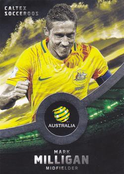2016-17 Tap 'N' Play Football Australia - Silver Parallel #11 Mark Milligan Front