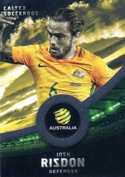 2016-17 Tap 'N' Play Football Australia - Silver Parallel #14 Josh Risdon Front