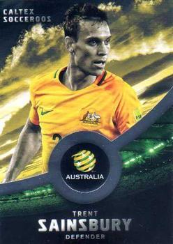 2016-17 Tap 'N' Play Football Australia - Silver Parallel #17 Trent Sainsbury Front