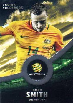 2016-17 Tap 'N' Play Football Australia - Silver Parallel #18 Brad Smith Front