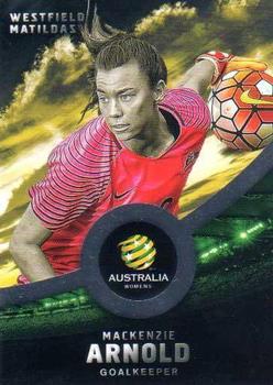 2016-17 Tap 'N' Play Football Australia - Silver Parallel #24 Mackenzie Arnold Front