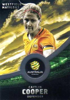 2016-17 Tap 'N' Play Football Australia - Silver Parallel #27 Caitlin Cooper Front