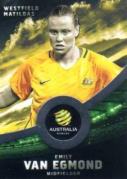 2016-17 Tap 'N' Play Football Australia - Silver Parallel #39 Emily Van Egmond Front