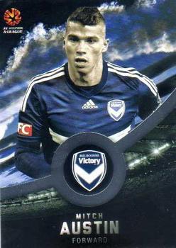 2016-17 Tap 'N' Play Football Australia - Silver Parallel #107 Mitch Austin Front
