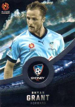 2016-17 Tap 'N' Play Football Australia - Silver Parallel #160 Rhyan Grant Front