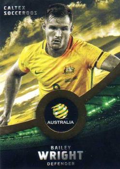 2016-17 Tap 'N' Play Football Australia - Gold Parallel #20 Bailey Wright Front