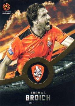2016-17 Tap 'N' Play Football Australia - Gold Parallel #60 Thomas Broich Front