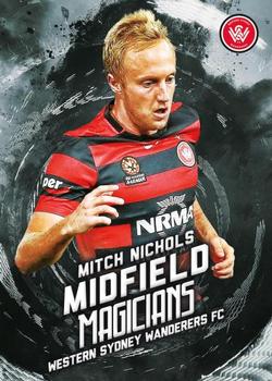 2016-17 Tap 'N' Play Football Australia - Midfield Magicians #MM-12 Mitch Nichols Front