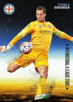 2016-17 Tap 'N' Play Football Australia - International All Stars #AS-04 Thomas Sorensen Front